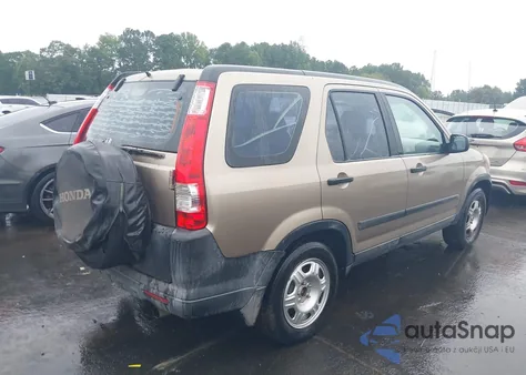 2005 Honda Cr-V Lx from USA, damaged, VIN SHSRD68595U303018